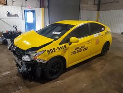 Toyota salvage cars for sale: 2015 Toyota Prius