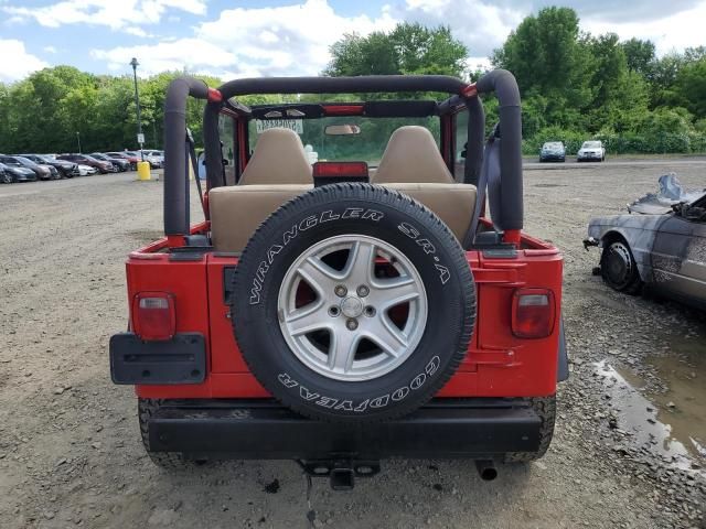 2001 Jeep Wrangler / TJ Sport