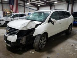 Salvage cars for sale from Copart West Mifflin, PA: 2015 Chevrolet Traverse LT