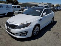 KIA Optima EX salvage cars for sale: 2015 KIA Optima EX