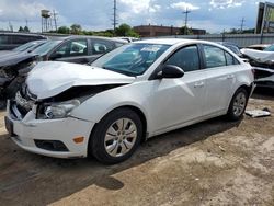 Chevrolet salvage cars for sale: 2012 Chevrolet Cruze LS