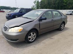 Vehiculos salvage en venta de Copart Dunn, NC: 2008 Toyota Corolla CE