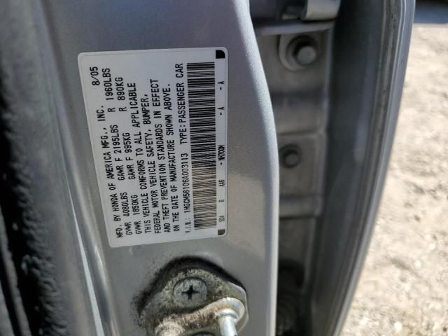 2006 Honda Accord Value