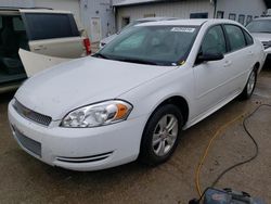 Salvage cars for sale from Copart Pekin, IL: 2014 Chevrolet Impala Limited LS