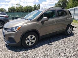 Salvage cars for sale from Copart Riverview, FL: 2021 Chevrolet Trax 1LT