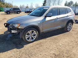 BMW X3 salvage cars for sale: 2011 BMW X3 XDRIVE35I