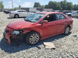 Toyota Corolla Vehiculos salvage en venta: 2009 Toyota Corolla Base