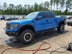 Ford F150 salvage cars for sale: 2013 Ford F150 SVT Raptor
