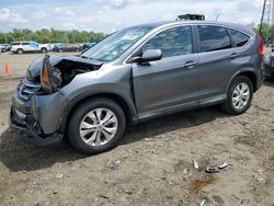 Honda salvage cars for sale: 2012 Honda CR-V EX