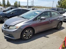 Salvage cars for sale from Copart Rancho Cucamonga, CA: 2014 Honda Civic EX
