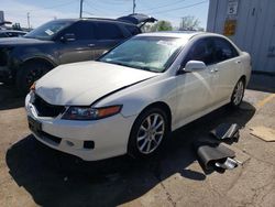 Salvage cars for sale from Copart Chicago Heights, IL: 2007 Acura TSX