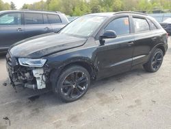 Salvage cars for sale from Copart Assonet, MA: 2017 Audi Q3 Premium