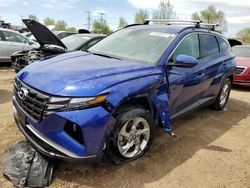 Hyundai Tucson sel Vehiculos salvage en venta: 2022 Hyundai Tucson SEL