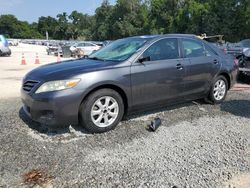 Salvage cars for sale from Copart Ocala, FL: 2011 Toyota Camry Base