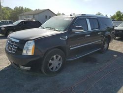 Salvage cars for sale from Copart York Haven, PA: 2007 Cadillac Escalade ESV