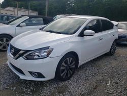 Nissan salvage cars for sale: 2016 Nissan Sentra S