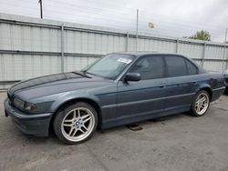 BMW 7 Series Vehiculos salvage en venta: 2001 BMW 740 I Automatic