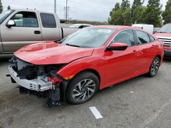 Honda Civic ex Vehiculos salvage en venta: 2017 Honda Civic EX