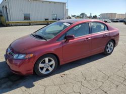 Honda salvage cars for sale: 2006 Honda Civic EX