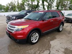 Salvage cars for sale from Copart Bridgeton, MO: 2014 Ford Explorer XLT