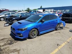 2017 Subaru WRX STI Limited en venta en Woodhaven, MI