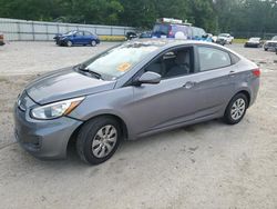 Salvage cars for sale from Copart Greenwell Springs, LA: 2015 Hyundai Accent GLS