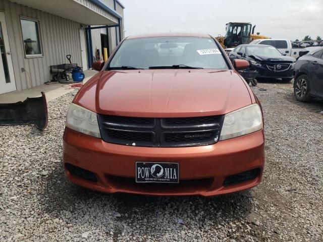 2012 Dodge Avenger SXT