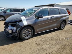 Vehiculos salvage en venta de Copart Brighton, CO: 2021 Toyota Sienna XLE
