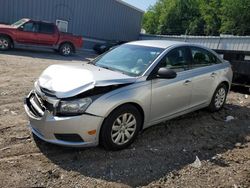 Salvage cars for sale from Copart West Mifflin, PA: 2011 Chevrolet Cruze LS