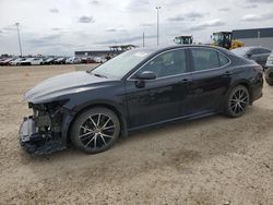 Salvage cars for sale from Copart Nisku, AB: 2022 Toyota Camry SE