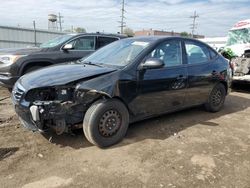 Hyundai salvage cars for sale: 2010 Hyundai Elantra Blue