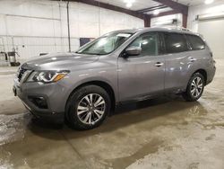 Nissan salvage cars for sale: 2017 Nissan Pathfinder S