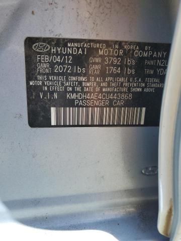 2012 Hyundai Elantra GLS