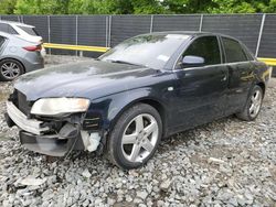 Audi salvage cars for sale: 2007 Audi A4 2
