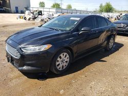 Salvage cars for sale from Copart Elgin, IL: 2014 Ford Fusion S