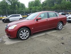 Infiniti m35 Base Vehiculos salvage en venta: 2007 Infiniti M35 Base