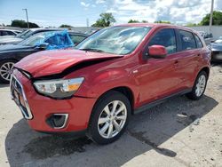 Mitsubishi Outlander salvage cars for sale: 2015 Mitsubishi Outlander Sport ES