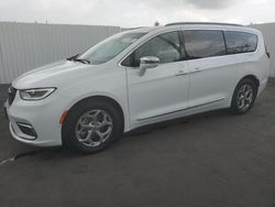 Salvage cars for sale from Copart Miami, FL: 2022 Chrysler Pacifica Limited