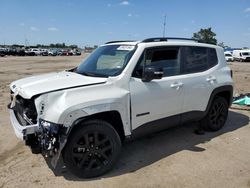 Salvage cars for sale from Copart Woodhaven, MI: 2022 Jeep Renegade Altitude