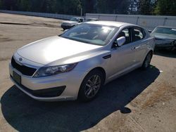 Salvage cars for sale from Copart Arlington, WA: 2011 KIA Optima LX