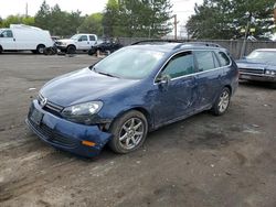 Volkswagen salvage cars for sale: 2012 Volkswagen Jetta TDI