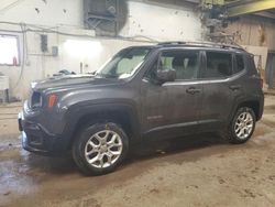 Salvage cars for sale from Copart Casper, WY: 2018 Jeep Renegade Latitude