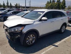 Vehiculos salvage en venta de Copart Rancho Cucamonga, CA: 2016 KIA Sorento LX