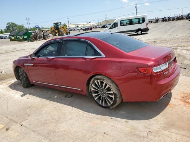 2017 Lincoln Continental Reserve