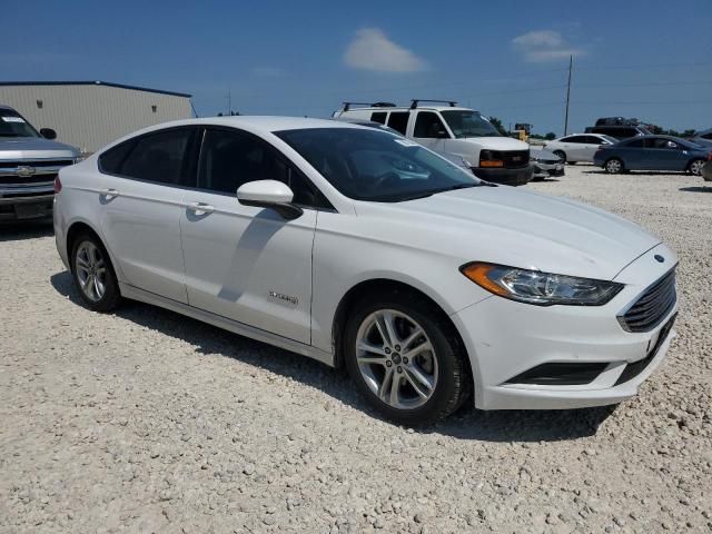 2018 Ford Fusion SE Hybrid