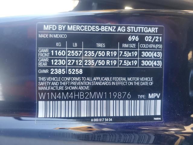 2021 Mercedes-Benz GLB 250 4matic