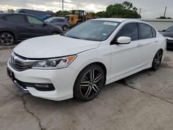 Honda Vehiculos salvage en venta: 2017 Honda Accord Sport Special Edition