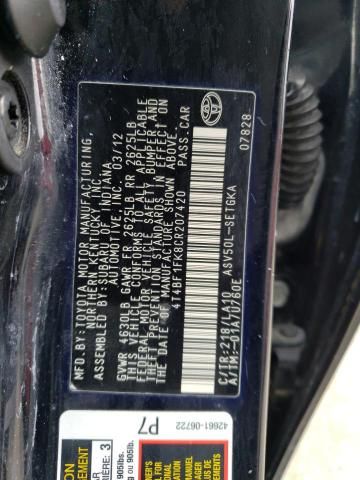 2012 Toyota Camry Base