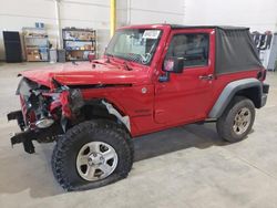 Jeep salvage cars for sale: 2013 Jeep Wrangler Sport