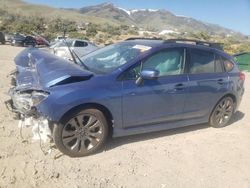 Salvage cars for sale from Copart Reno, NV: 2015 Subaru Impreza Sport Limited